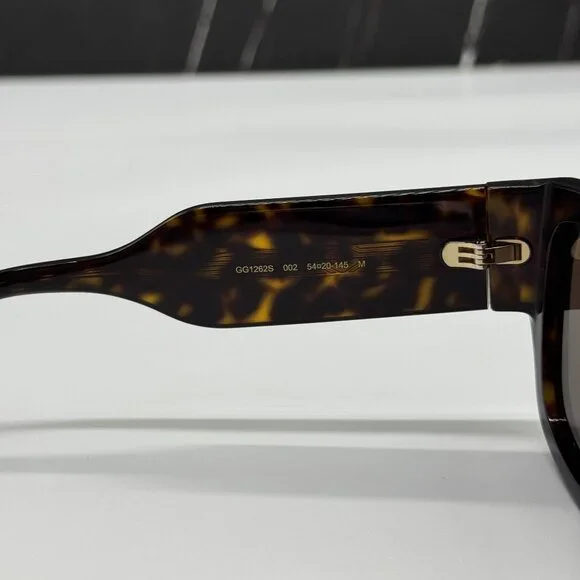 NEW GUCCI GG1262S 002 HAVANA UNISEX SUNGLASSES GUCCI display picture 2
